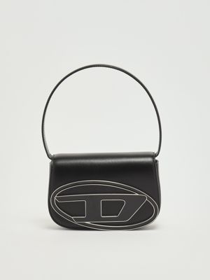 Borsa donna 1DR in pelle nappa Nero Diesel