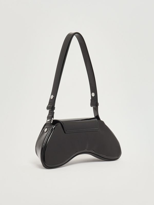 3. Borsa donna Play in simil pelle lucida Nero Diesel x10221p6255