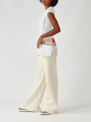 2. 1DR Twin nappa leather bag for women White Diesel x10330pr818