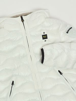 3. Kinderjacke Bryant aus Nylon Weiß Blauer 25wblkc02429005958