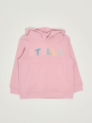 1. Felpa bambina in cotone Rosa Stella McCartney tx4a90z3059