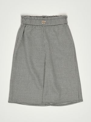 Pantalone bambina in viscosa stretch Pied De Poule Twinset