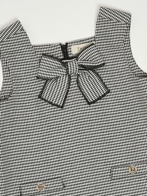 3. Abito bambina in viscosa stretch Pied De Poule Twinset 252gb2023