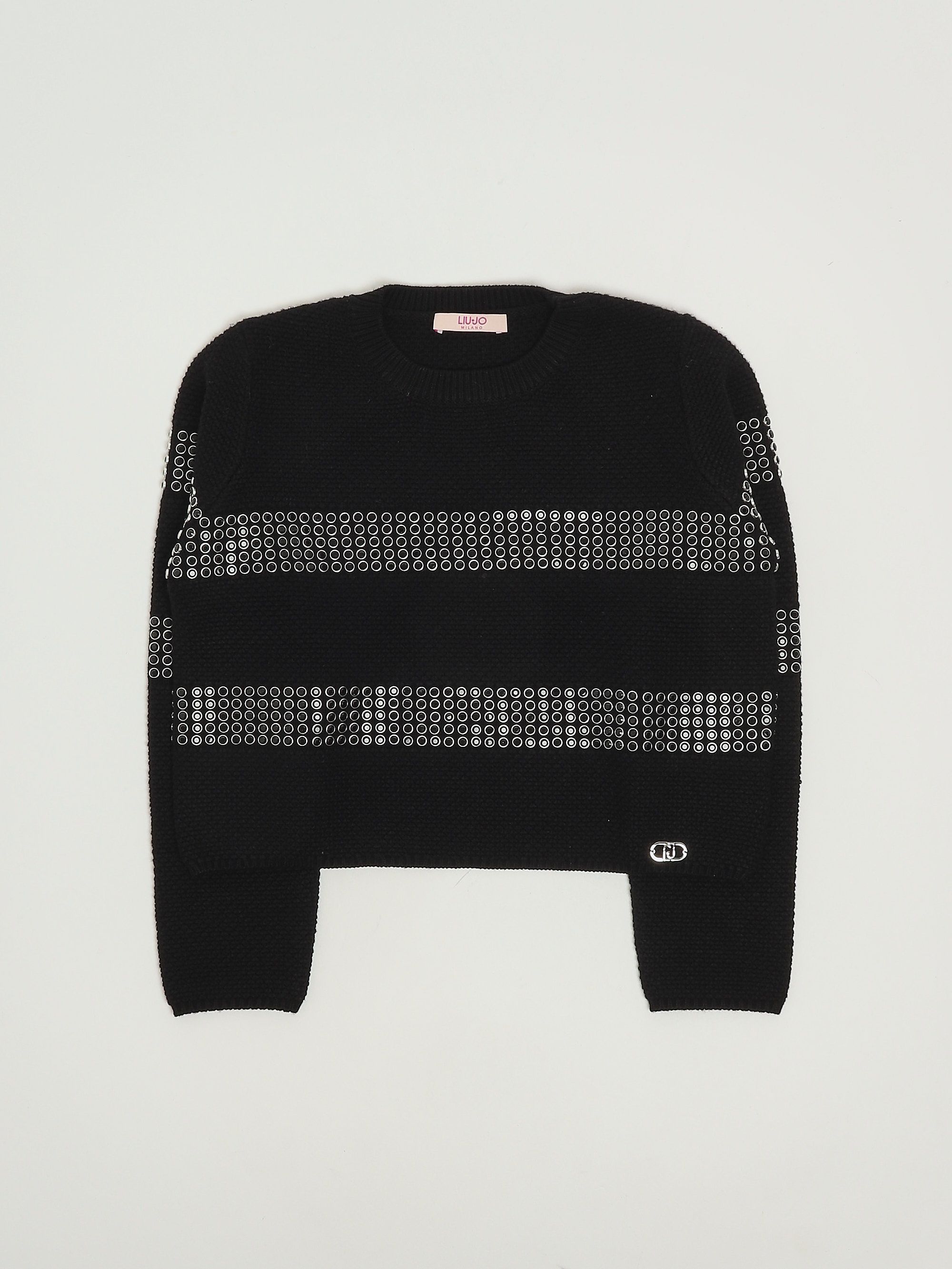 Birba 70011 Camicia bambina bianca con strass