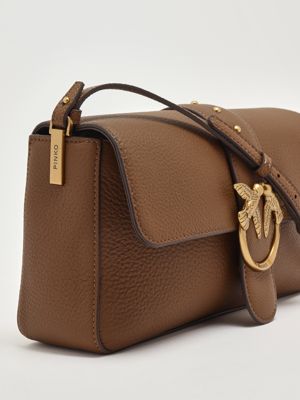 7. Love One Classic Slouchy grained leather bag for women Brown