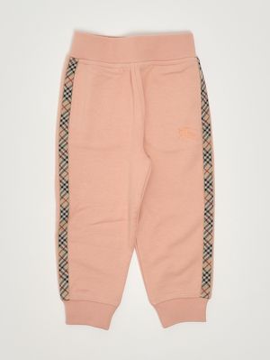 Pantalon fille Jackson en coton Rose Clair Burberry