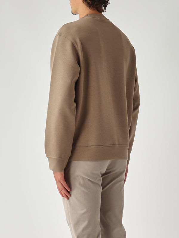 4. Sudadera de hombre de punto doble Nuez Emporio Armani em002925af10013