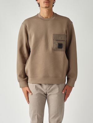 1. Sudadera de hombre de punto doble Nuez