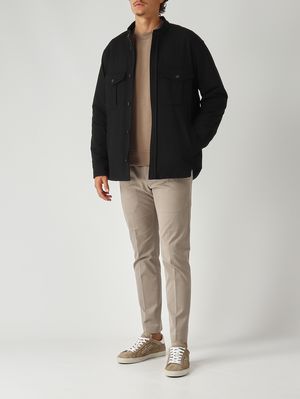 2. Sudadera de hombre de punto doble Nuez