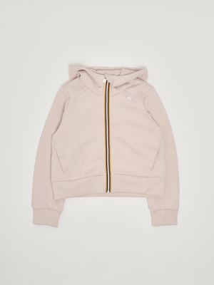 1. Felpa bambina Divine Light Spacer in scuba Rosa