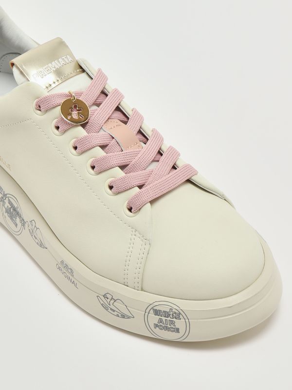 Sneakers donna Belle 7812 in pelle belle7812 Burro