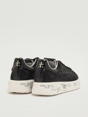 3. Sneakers Belle 7813 en cuir pour femme Noir