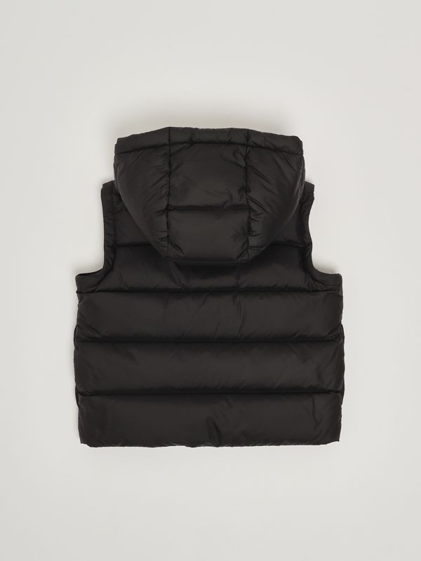 2. Doudoune sans manches Juno en nylon pour garçon Noir Burberry 8109439