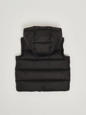 2. Doudoune sans manches Juno en nylon pour garçon Noir