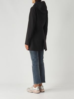 4. Giacca donna Mathy Bonded in nylon impermeabile Nero