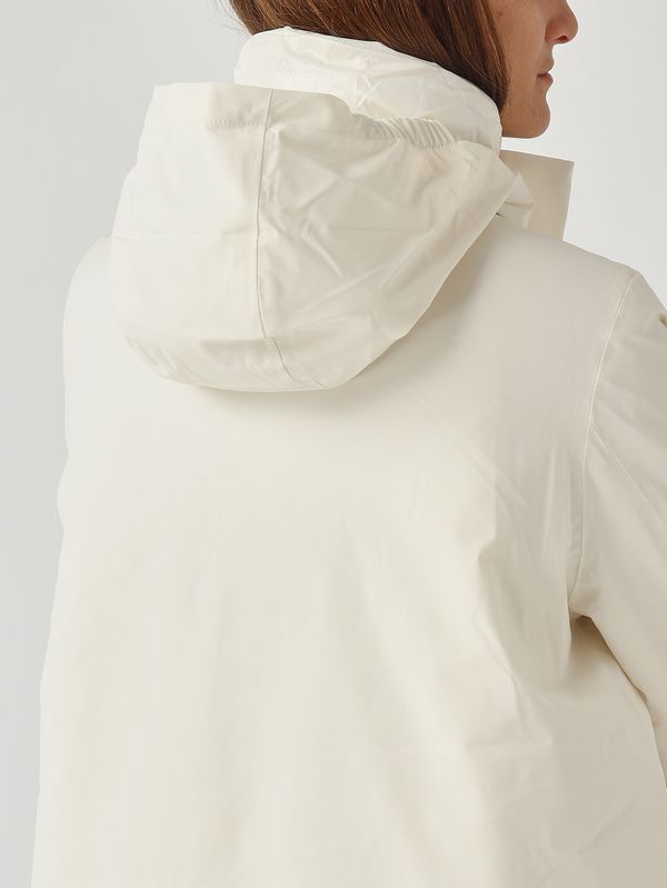 5. Giacca donna Marla St Warm in nylon impermeabile Bianco K-Way k7125lw