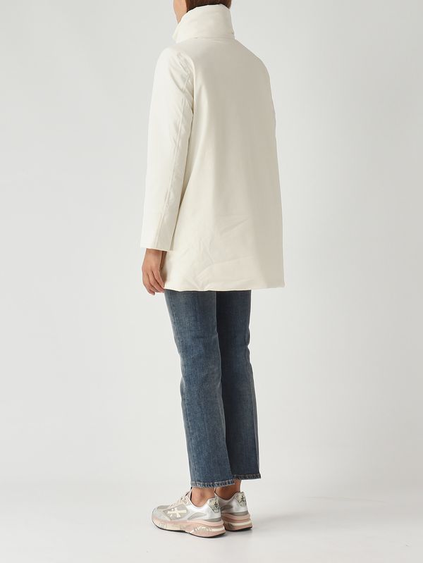 4. Giacca donna Marla St Warm in nylon impermeabile Bianco K-Way k7125lw