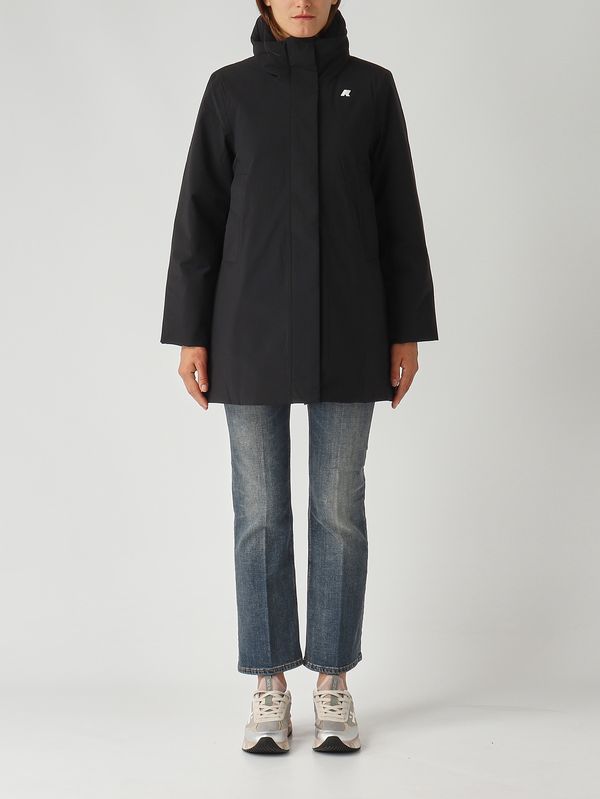 1. Giacca donna Marla St Warm in nylon impermeabile Nero K-Way k7125lw