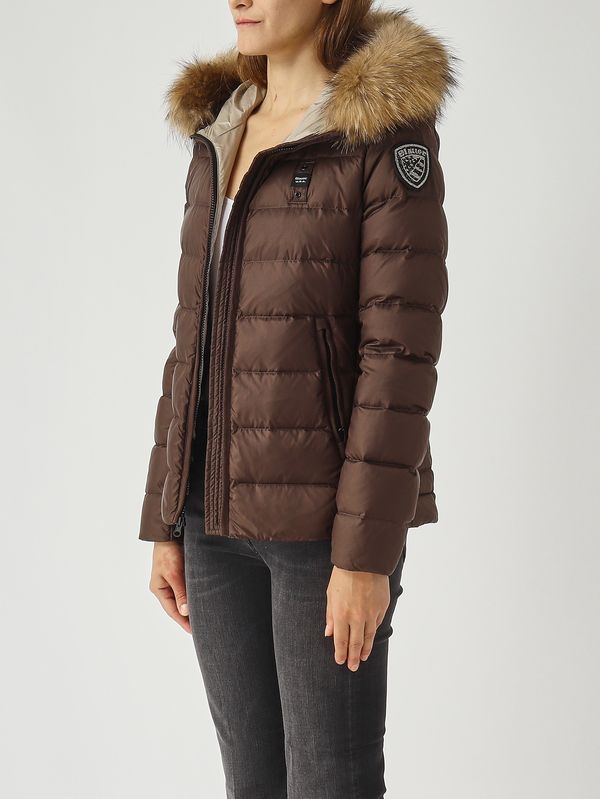 3. Arcadia nylon down jacket for women Coffee Blauer 25wbldc03099006047