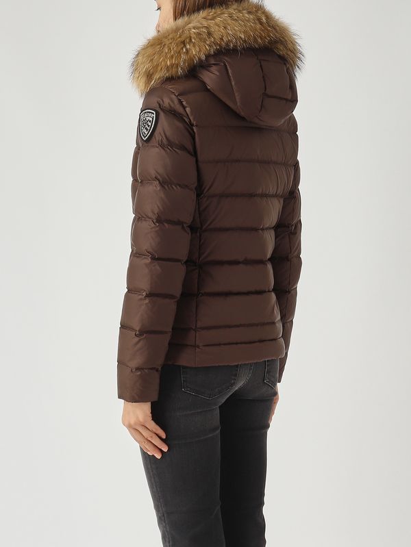 4. Arcadia nylon down jacket for women Coffee Blauer 25wbldc03099006047