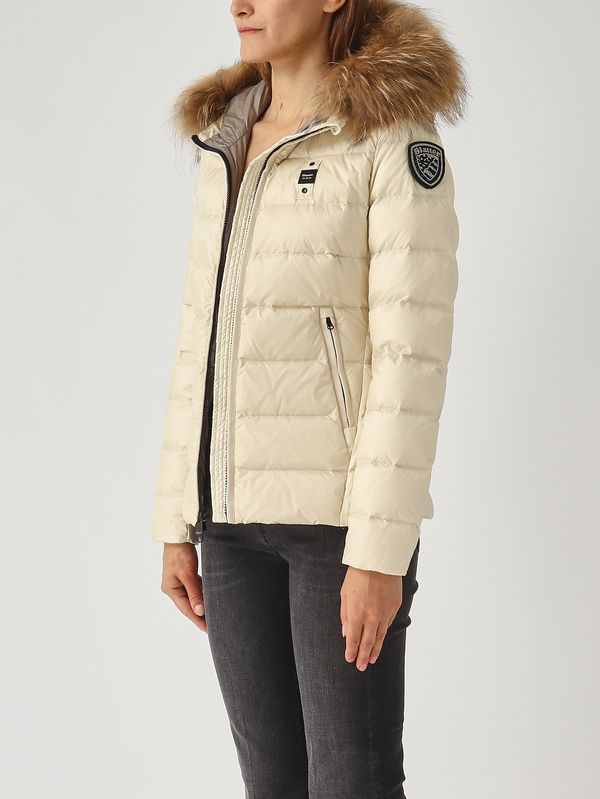 3. Arcadia nylon down jacket for women Cream Blauer 25wbldc03099006047