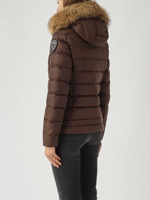 4. Arcadia nylon down jacket for women Coffee