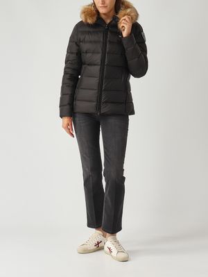 2. Arcadia nylon down jacket for women Black
