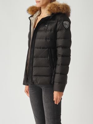 3. Arcadia nylon down jacket for women Black