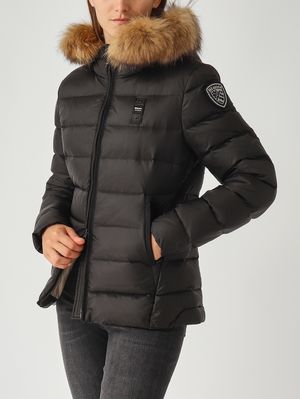 5. Arcadia nylon down jacket for women Black