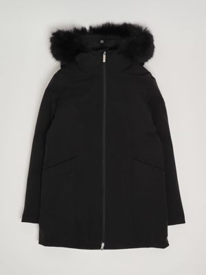 Nylon down jacket for girls Black Colmar