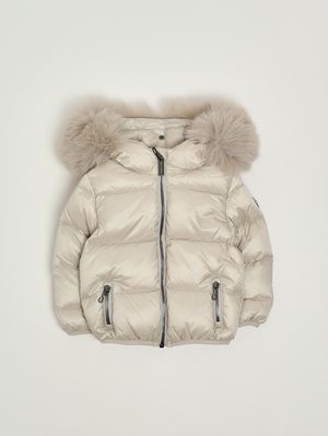Nylon-Babydaunenjacke Hanf Colmar
