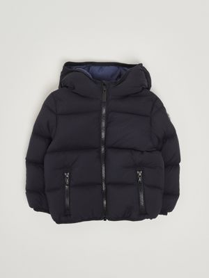 Piumino neonato in nylon Blu Colmar