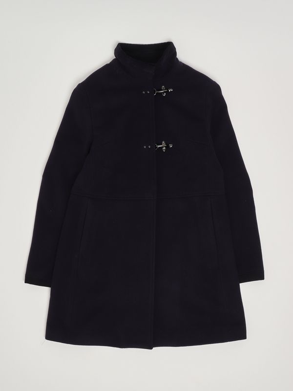 1. Cappotto bambina in misto lana e cashmere Blu Fay fx2a30e0226