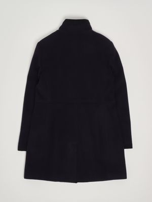 2. Cappotto bambina in misto lana e cashmere Blu