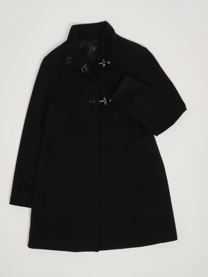 3. Cappotto bambina in misto lana e cashmere Nero