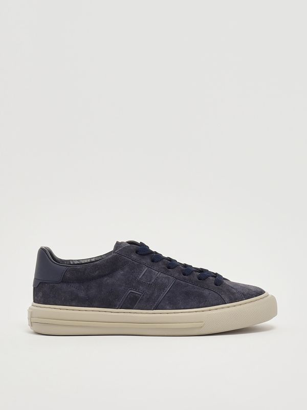 1. H691 suede sneakers for men Blue Hogan hxm6910fu10uho