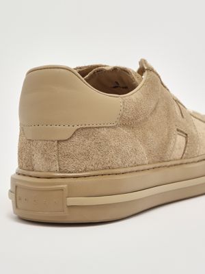 5. H691 suede sneakers for men Beige