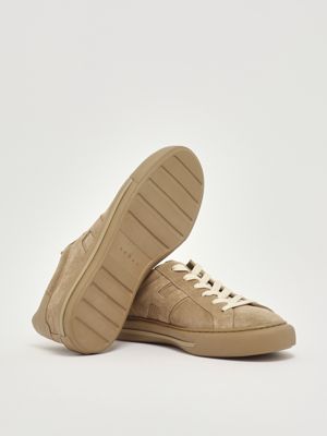 4. H691 suede sneakers for men Beige