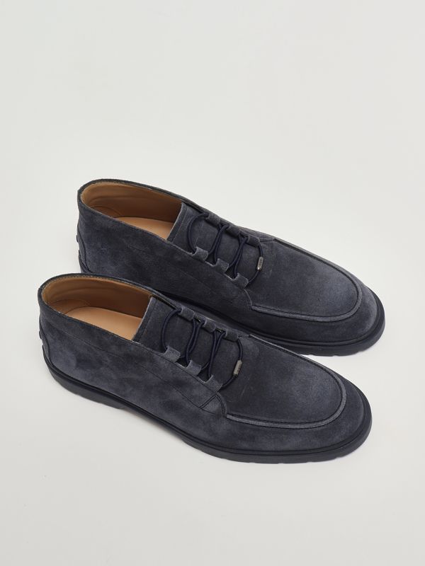 2. Zapatos de cordones para hombre 59K de ante Azul Tod's xxm59k0jl90re0