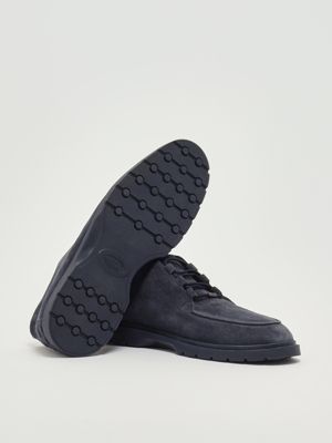 4. Zapatos de cordones para hombre 59K de ante Azul