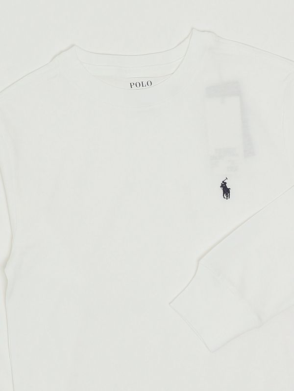 3. Camiseta de niña de algodón Blanco Polo Ralph Lauren 323843804