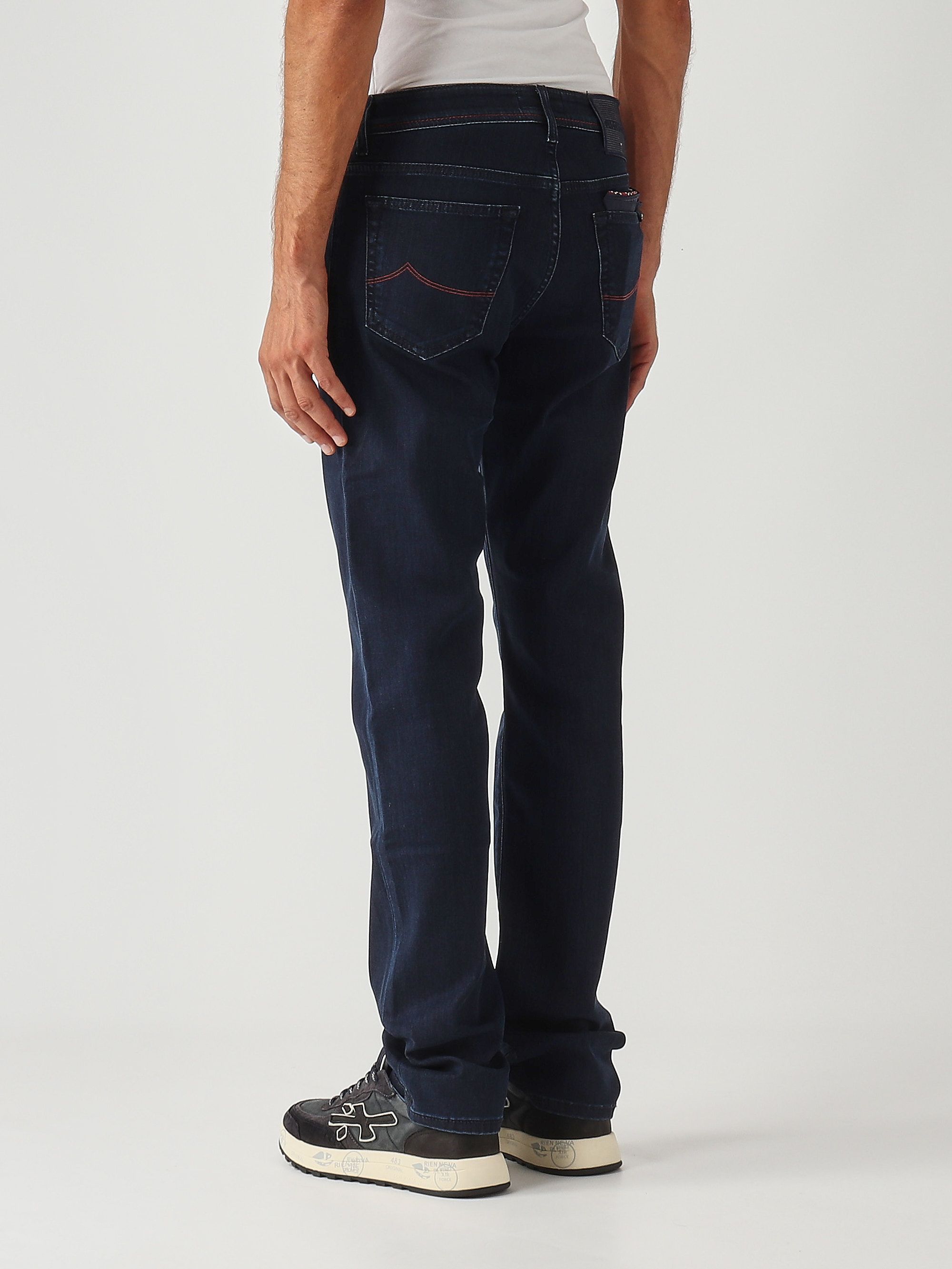 Bard Fast Denim Pearl Grey Chain Stitch main image 1