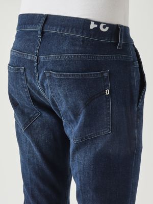 4. Konor skinny fit left hand stretch denim jeans for men Blue Denim