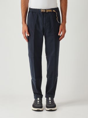 Pantalon Greg en tencel et coton mélangés pour homme Bleu White sand