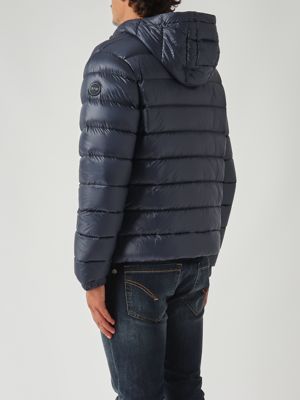 4. Piumino uomo in tessuto lucido Blu