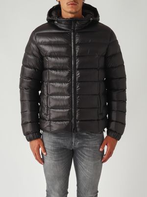 キム Men's nylon and knit jacket 11128zx Undergrowth | Caposerio.com