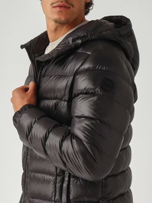 5. Piumino uomo in tessuto lucido Nero