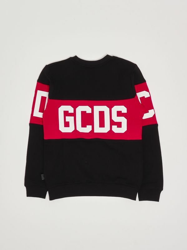 2. Sweat-shirt en coton pour garçon Noir GCDS b2ku1527ba2