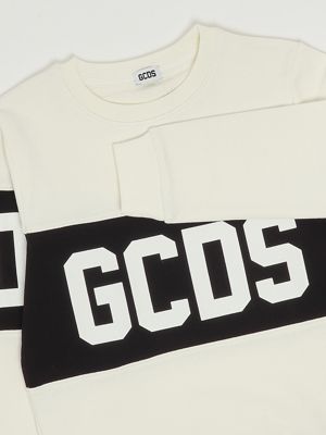 3. Sweat-shirt en coton pour garçon Blanc