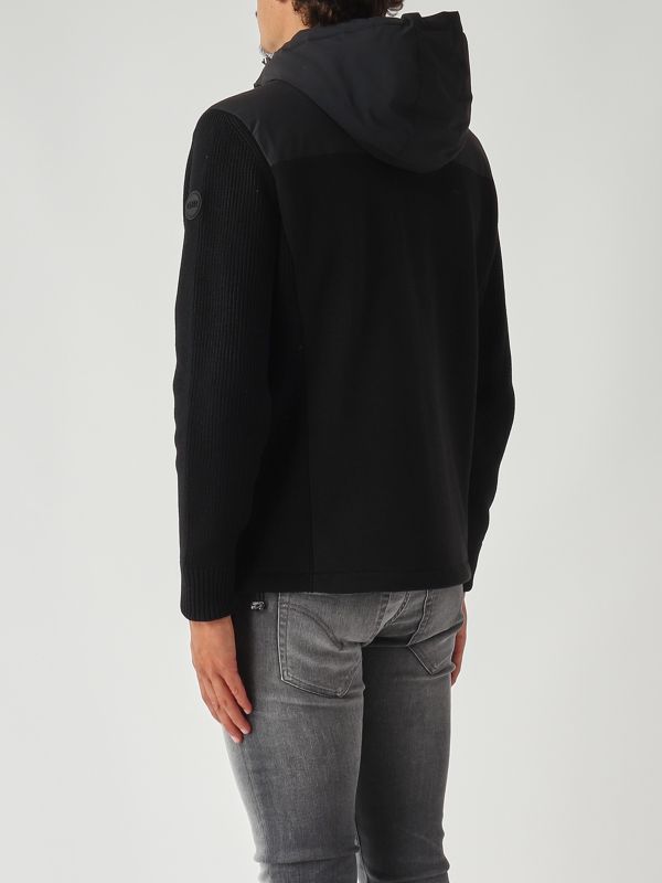 4. Giacca uomo in nylon e maglia Nero Colmar 11508zr